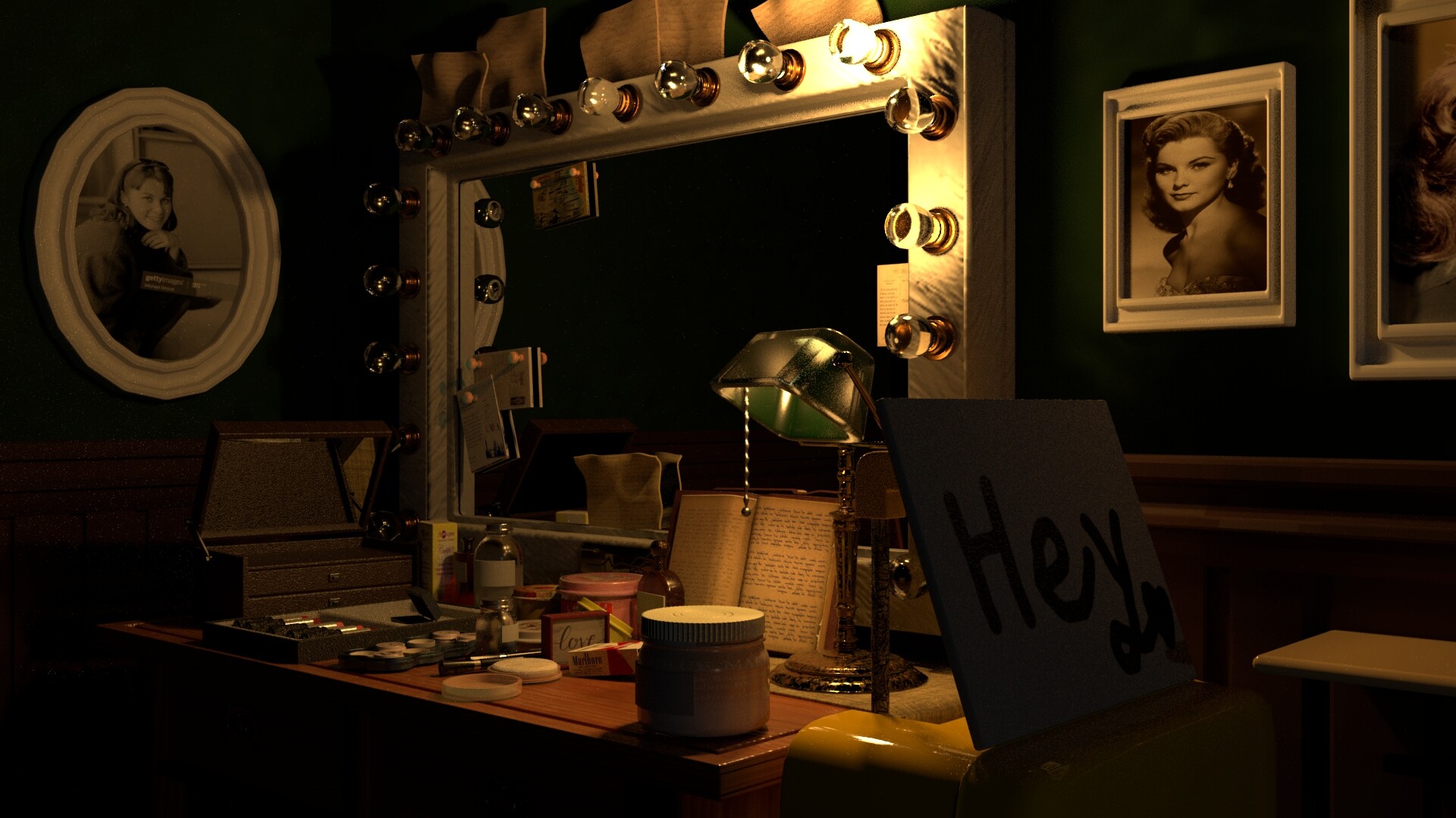 ArtStation 80S Dressing Room
