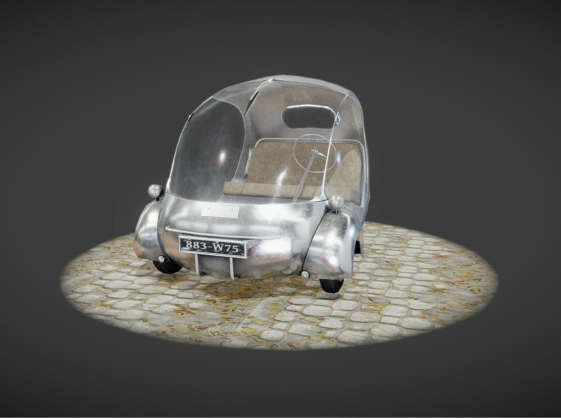 ArtStation - The electric egg car