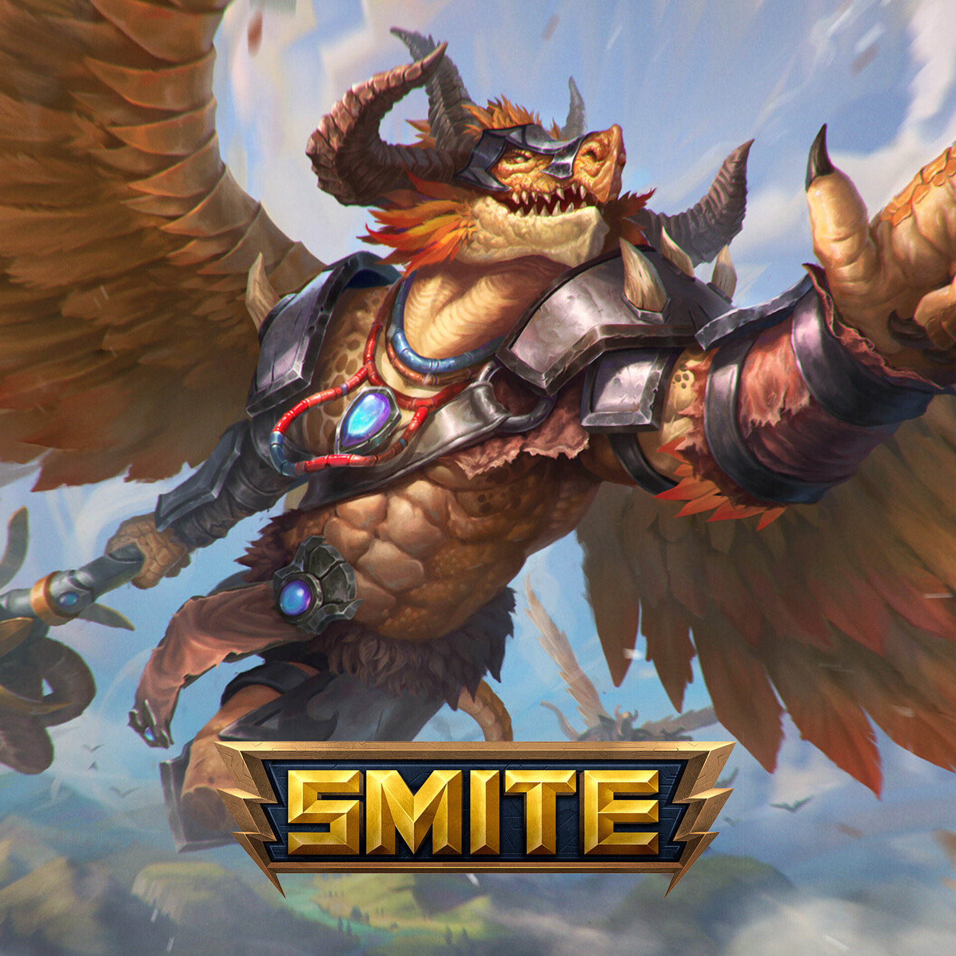 ArtStation - SMITE: Horus - Dragonspawn Warrior