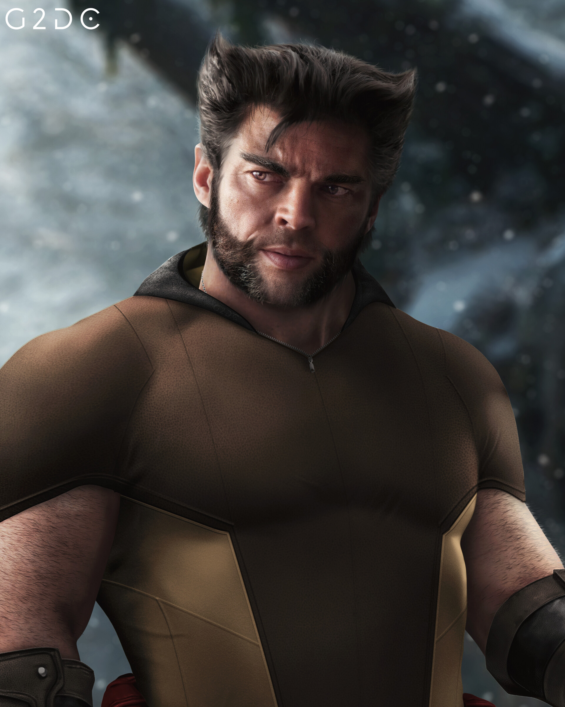 MCU Wolverine Concept Art.