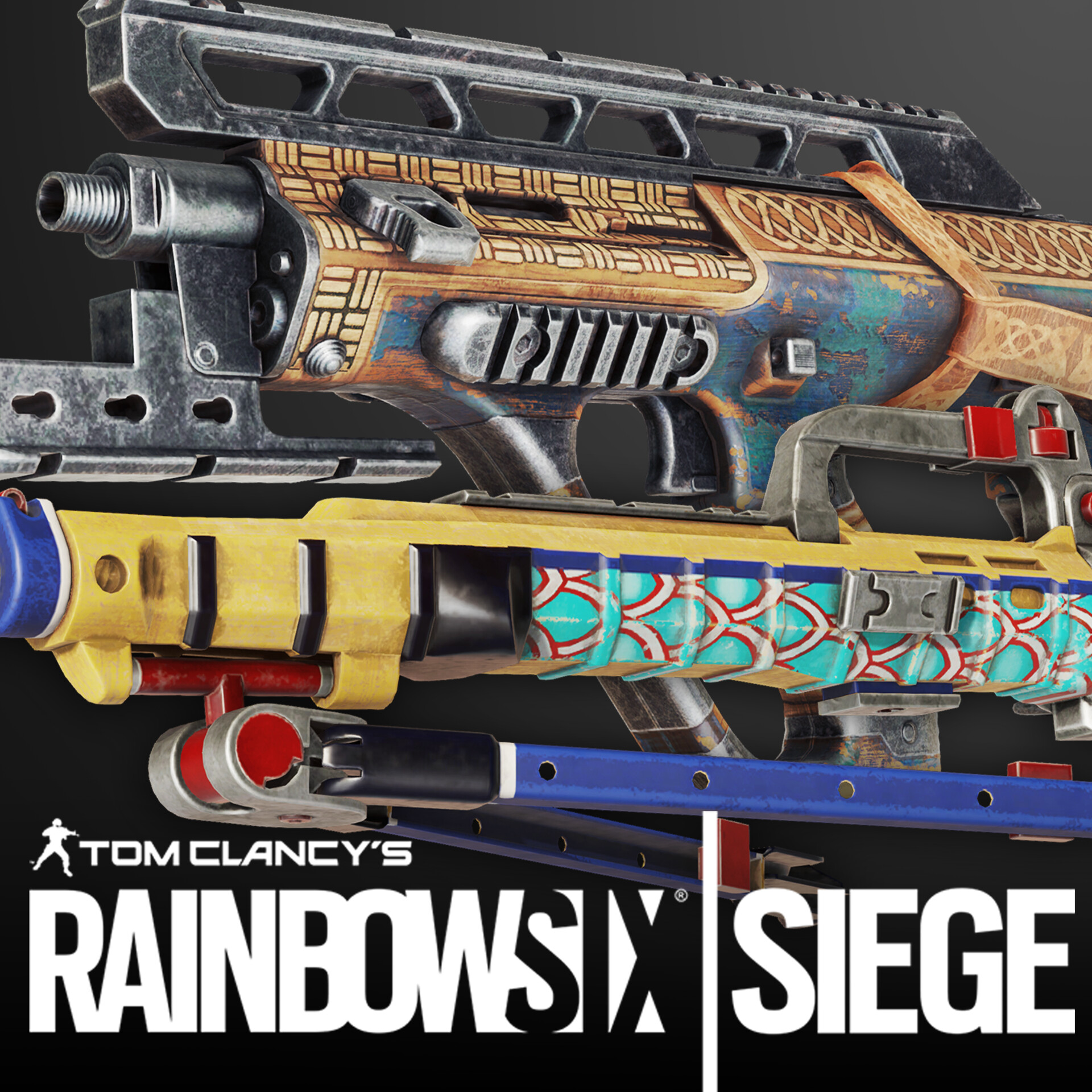 ArtStation Rainbow Six Siege Universal weapon skins