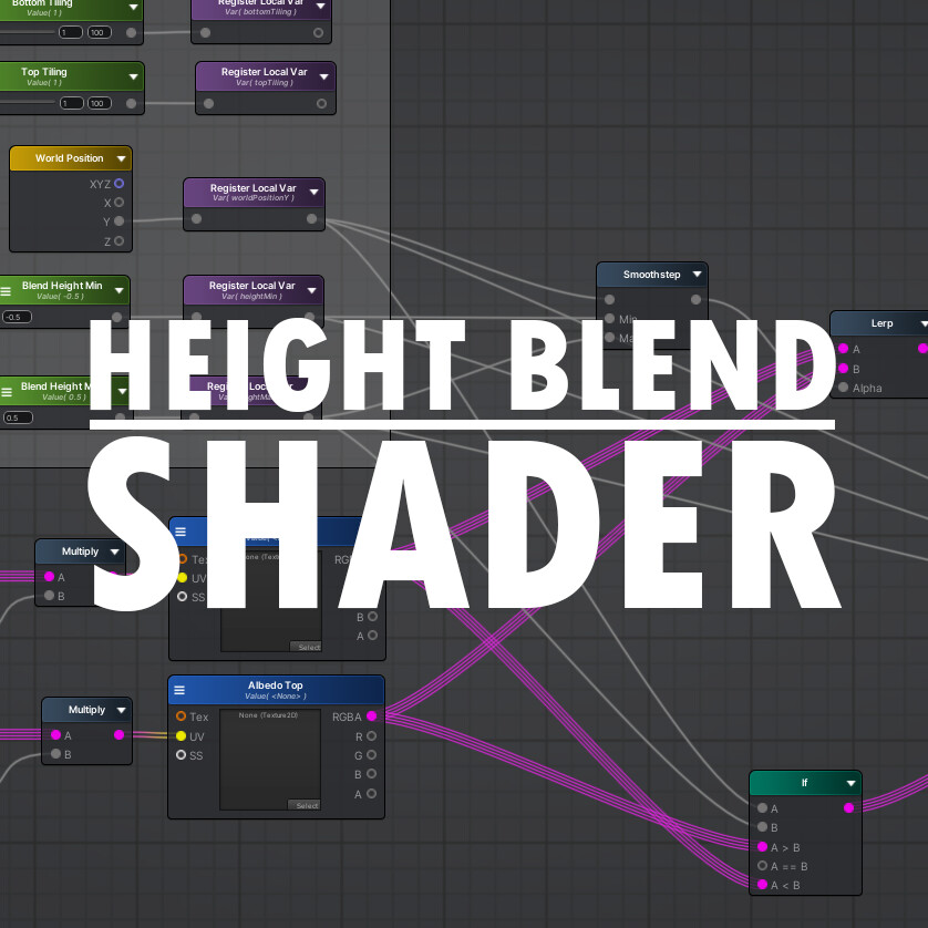 ArtStation - Height Blend Shader