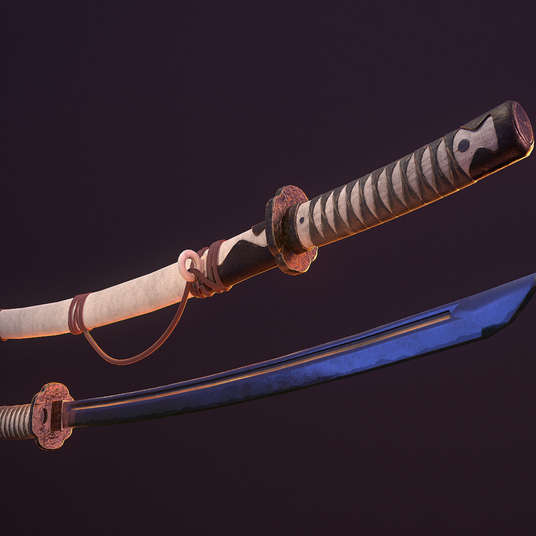 ArtStation - Samurai Katana