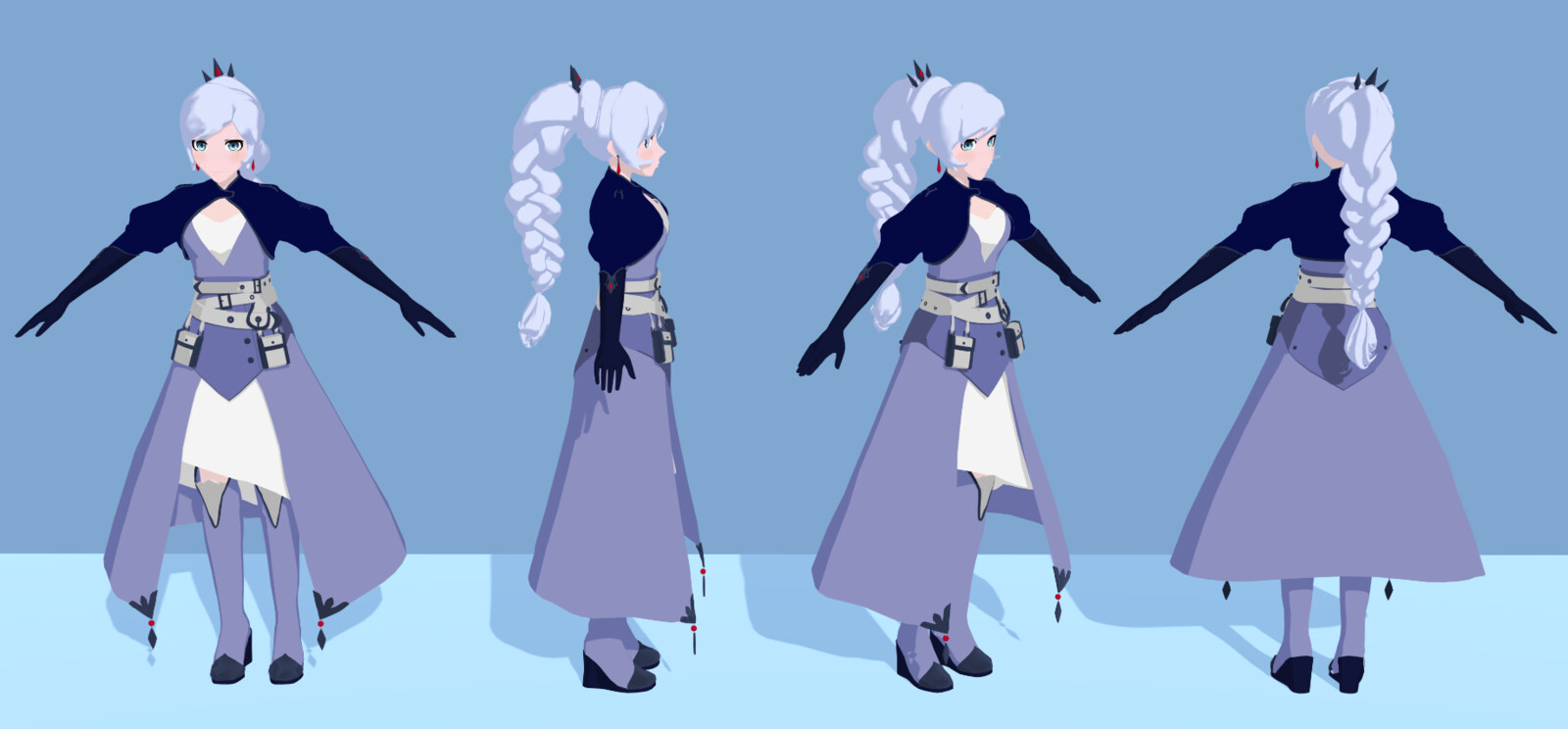 RWBY: Weiss V7 FANART