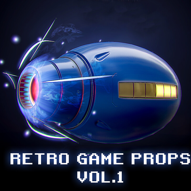 Retro Game Props Vol.1