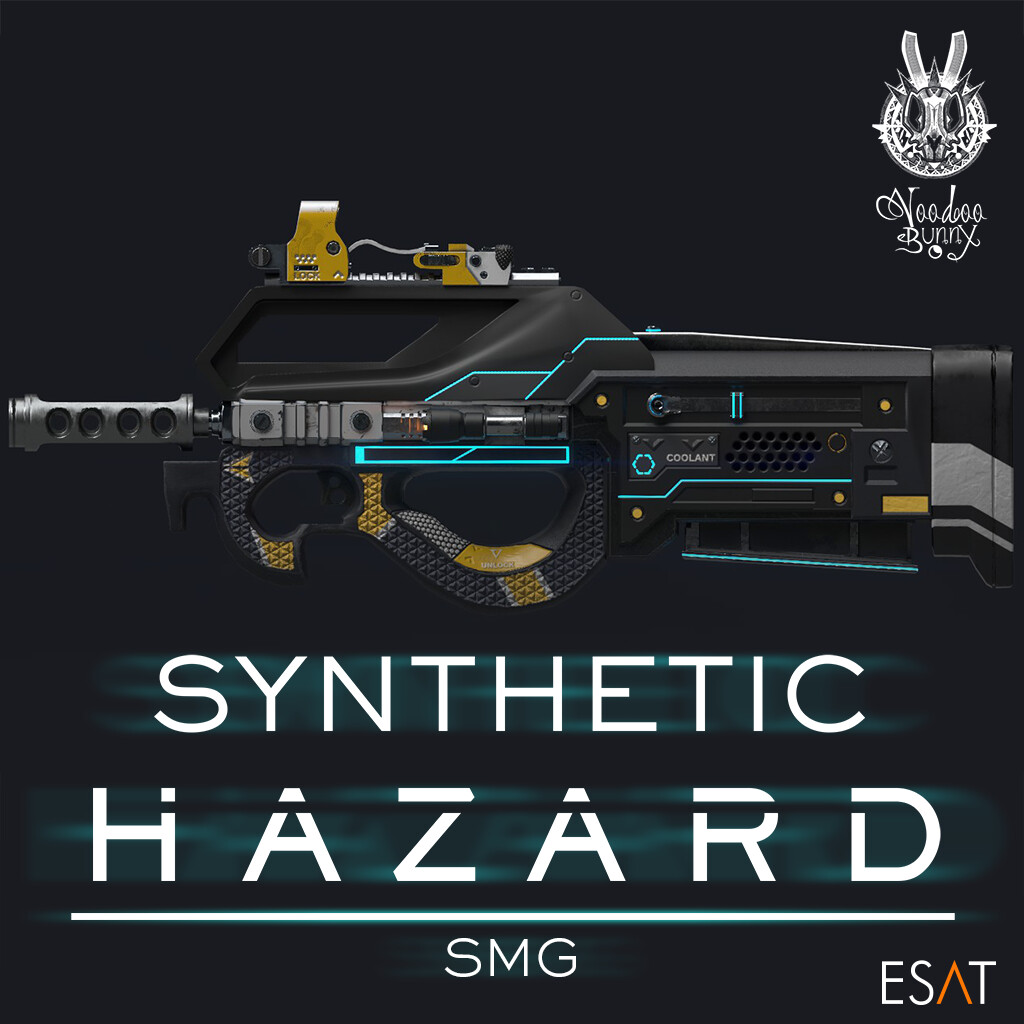 Artstation Smg M5 Real Time Synthetic Hazard Miguel Soler