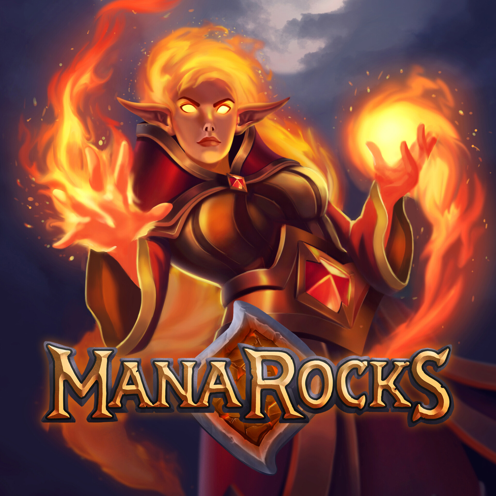 ArtStation - Fire Pitcher - ManaRocks Card Game