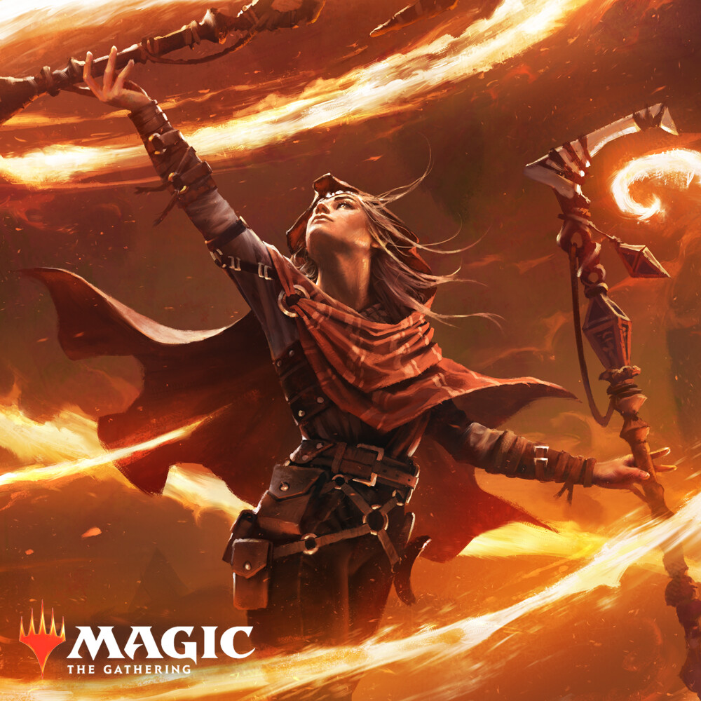 ArtStation - Magmatic Channeler - MTG