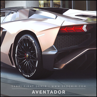 Lamborghini Aventador Tan Concept Design