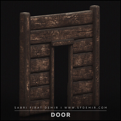 Medieval Wall Element 3D Model