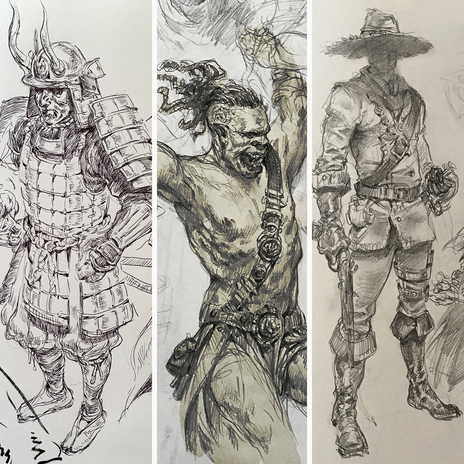 Sketchbook: March-May 2019