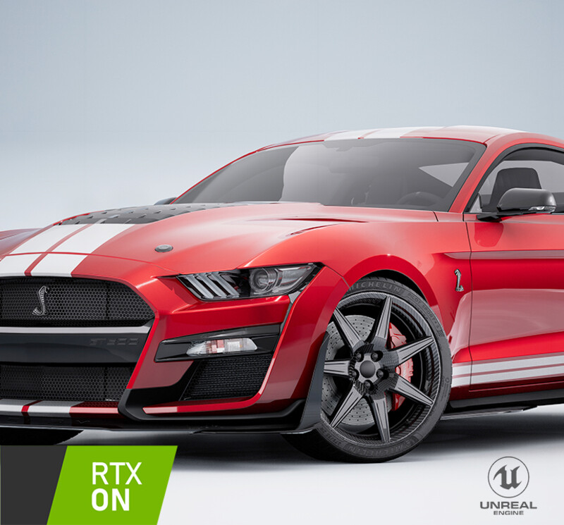 David Baylis Design Shelby Gt500 Unreal Engine Rtx Configurator