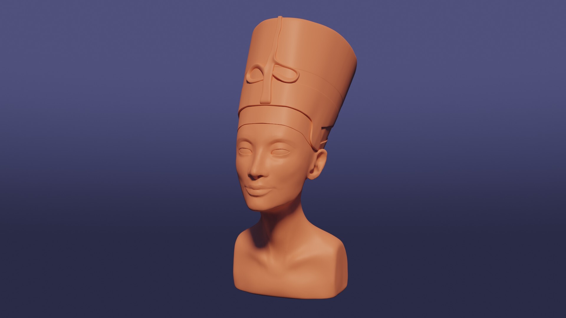 ArtStation - Nefertiti Sculpture