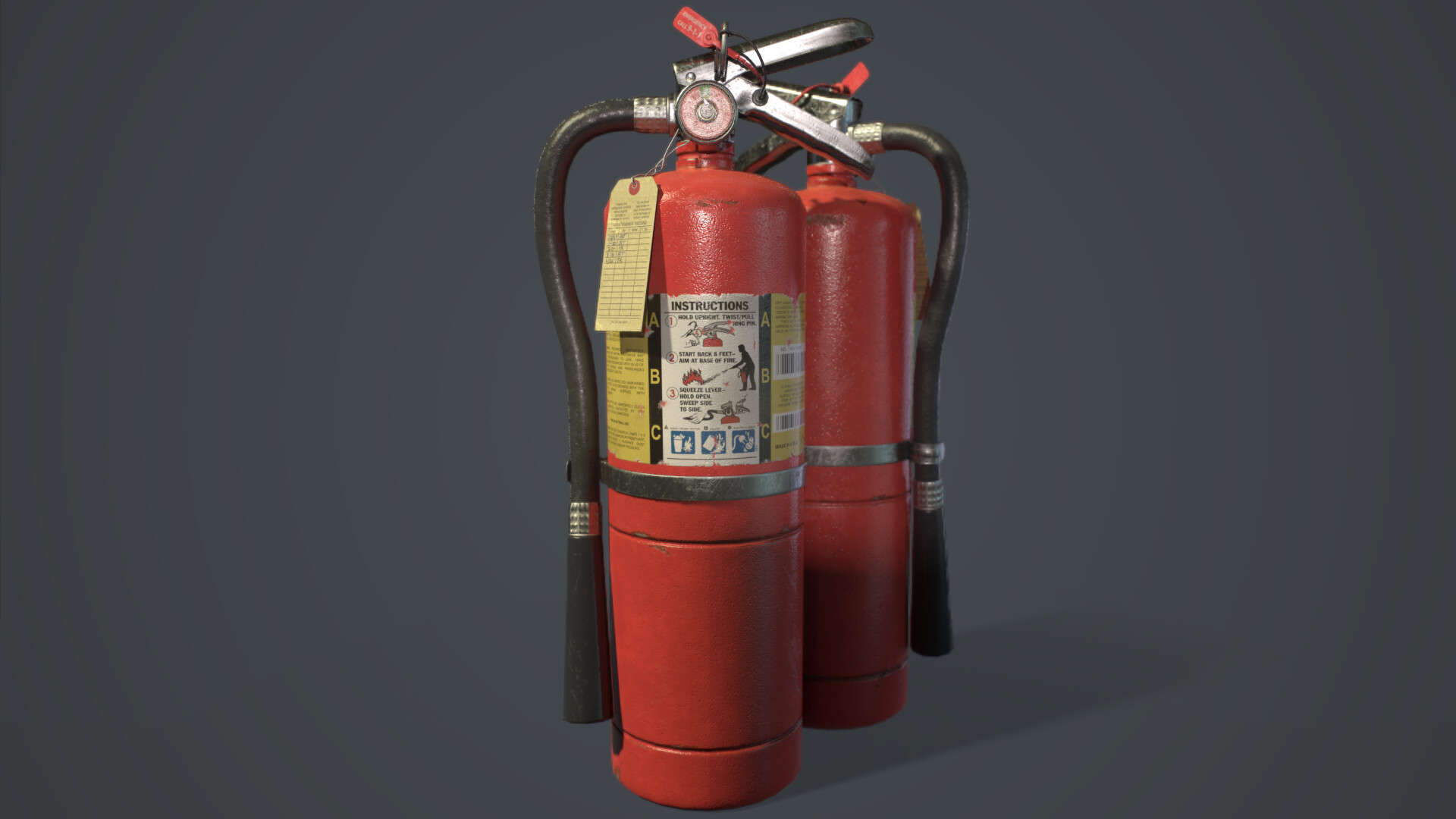 ArtStation - Fire Extinguisher 10 lb