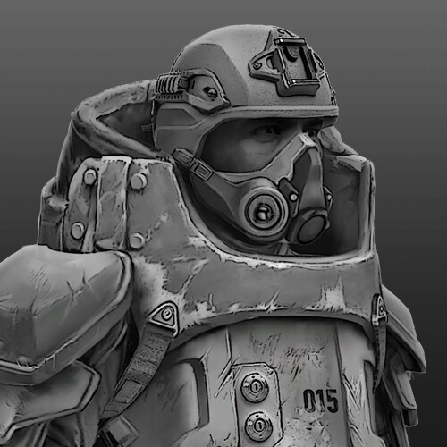 ArtStation - heavy armor concept