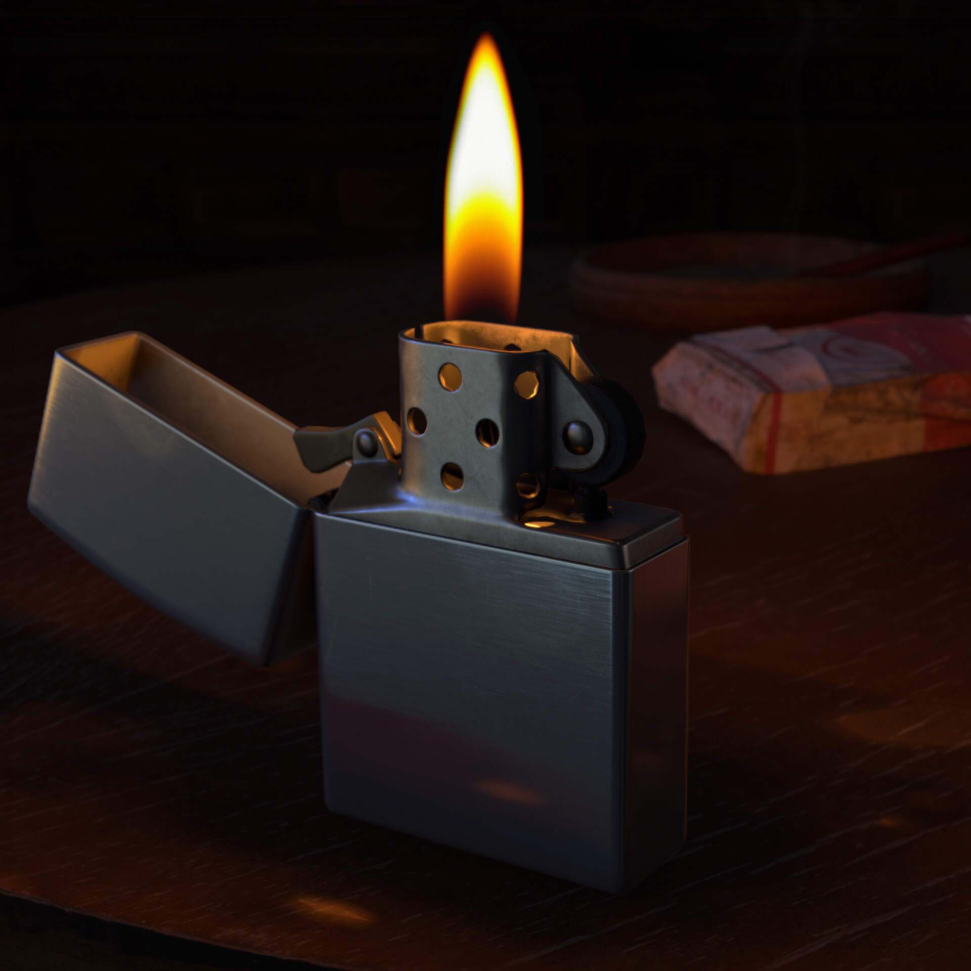 ArtStation - Zippo Lighter, Iván Peña Zippo Lighter, Iván Peña