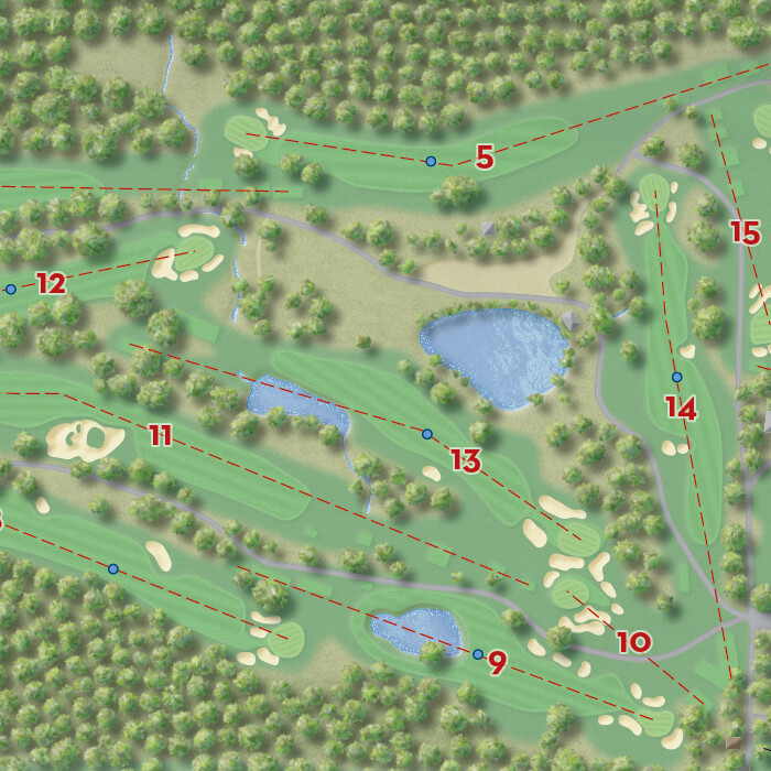 ArtStation - Golf Course Maps