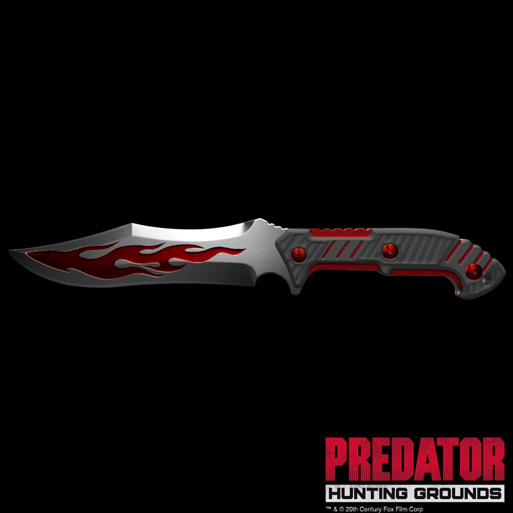 ArtStation - Butcher's Knife Set, Predator: Hunting Grounds