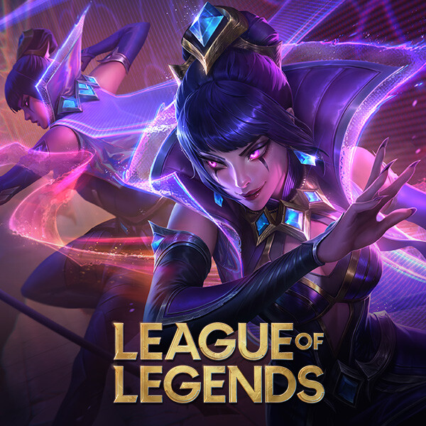 ArtStation - League of Legends Champion Nilah Splash Art