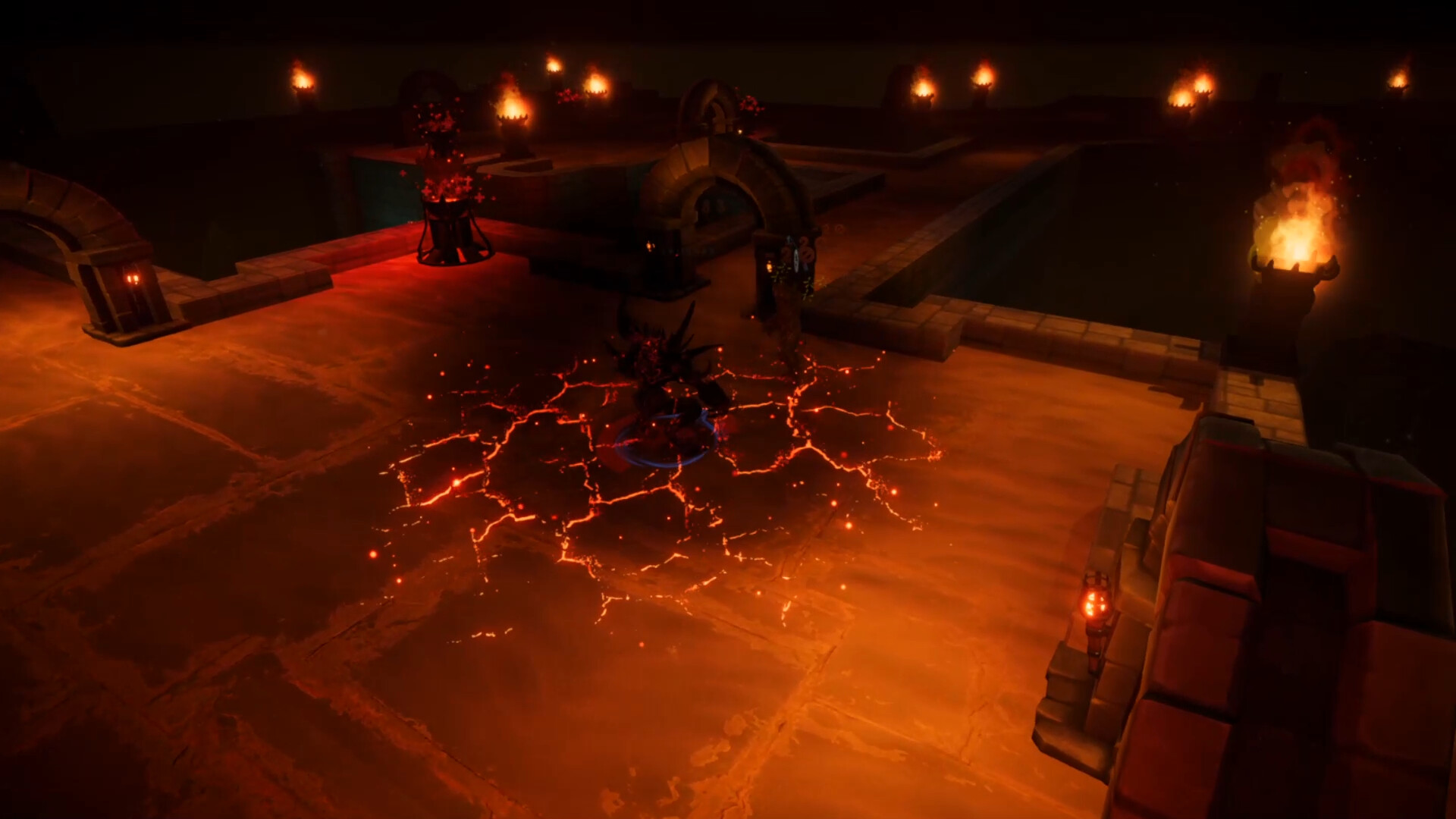 ArtStation DiabloLike Hero's Skill Burning Jump