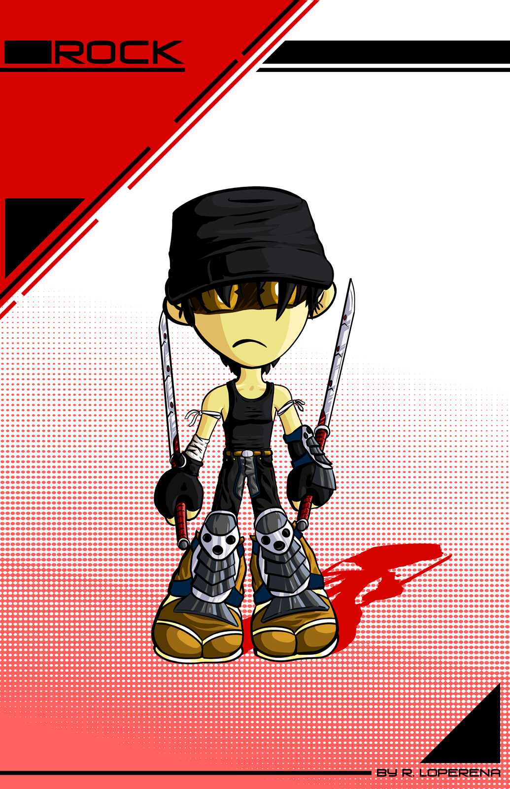 ArtStation - Original Character: Rock