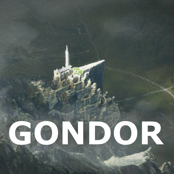 Jogo Senhor Anéis (12) Guerreiros Minas Tirith Gondor
