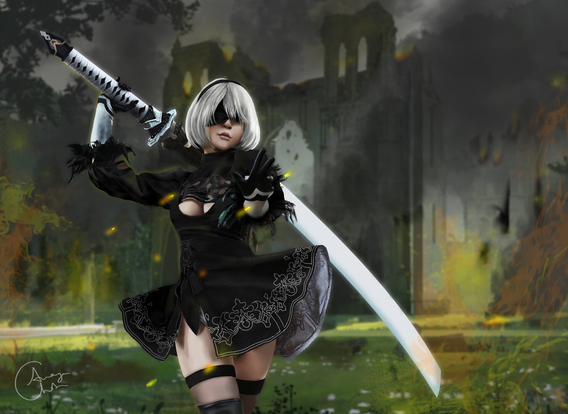 Ananya Chitransh - 2B Nier Automata