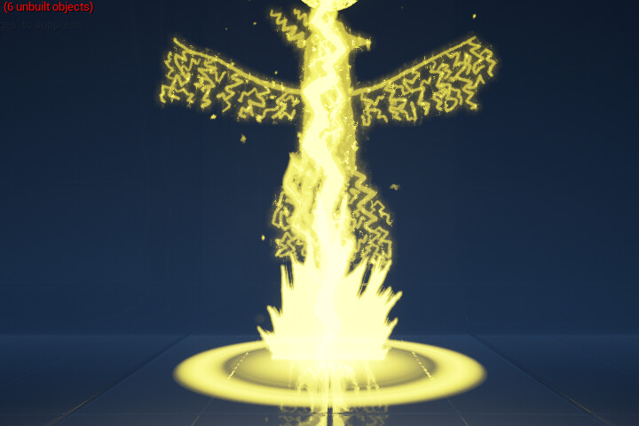 ArtStation - Lightning Phoenix AOE VFX
