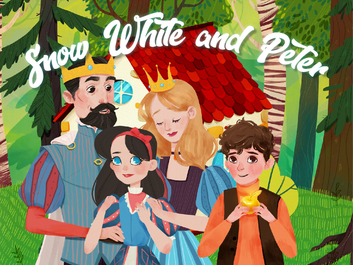 ArtStation - illustrations for children's fairy tale