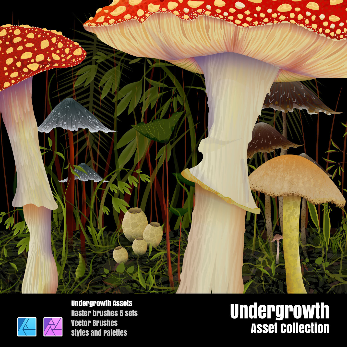 ArtStation - Undergrowth Asset Collection