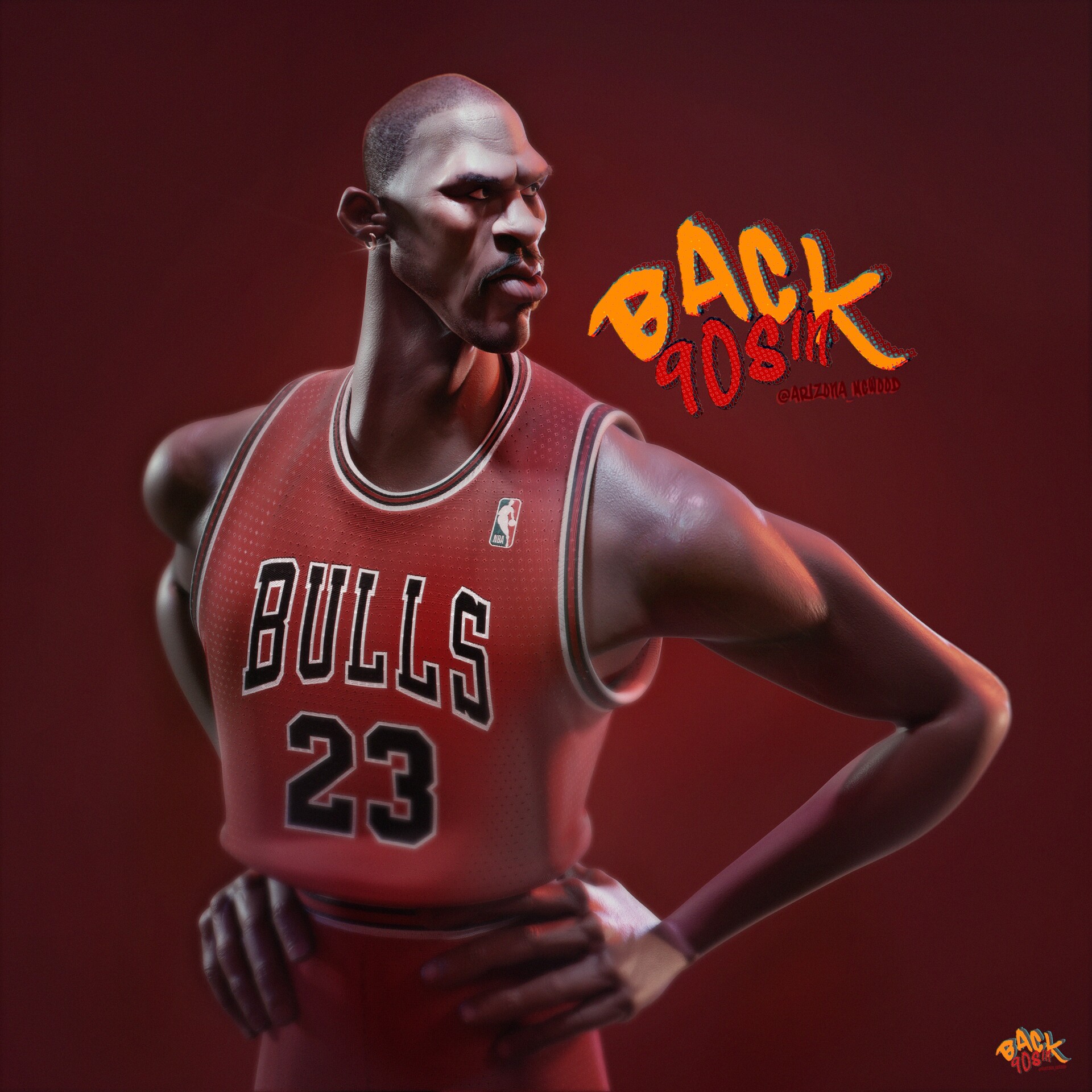 ArtStation - Michael Jordan 