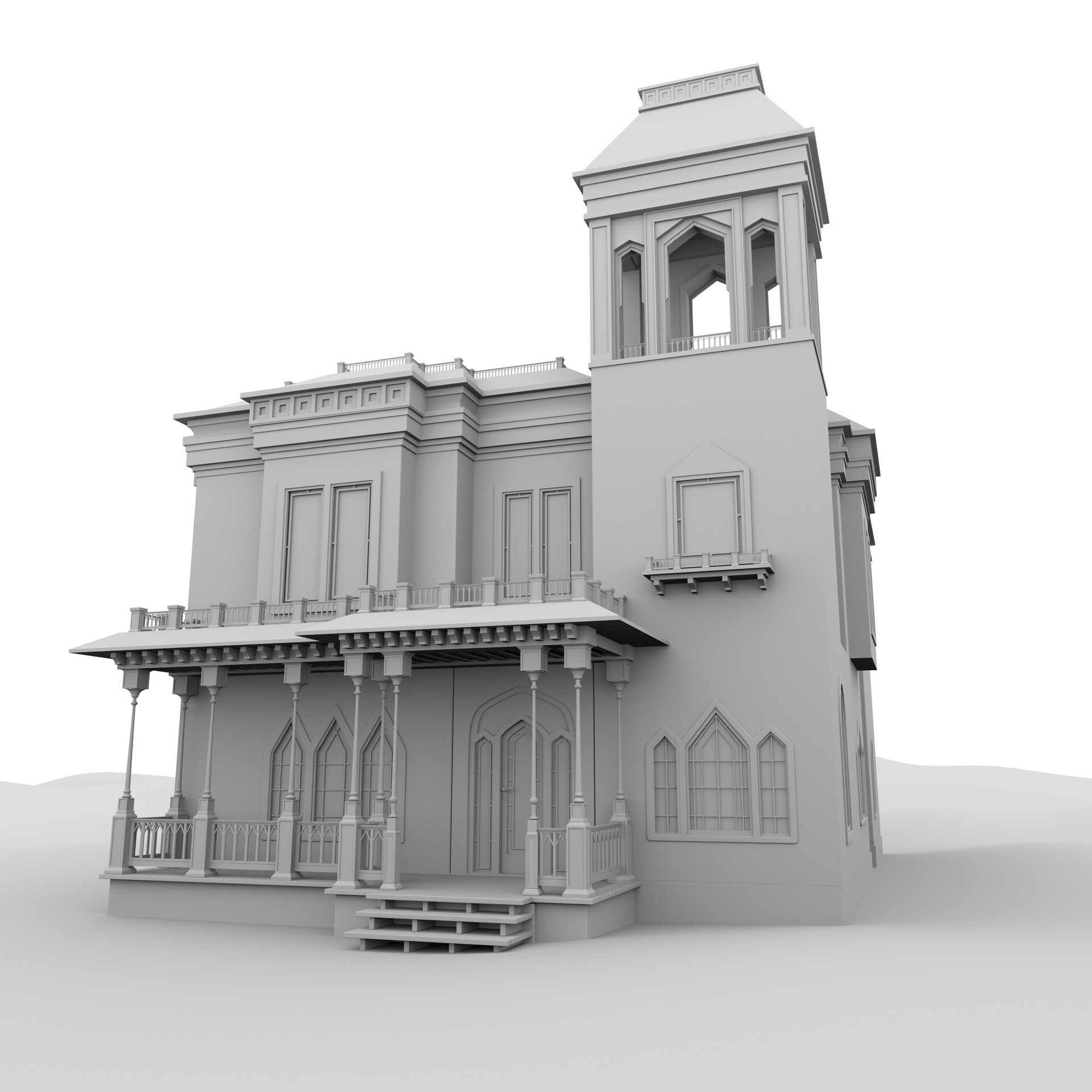 ArtStation - Epic animation movie house