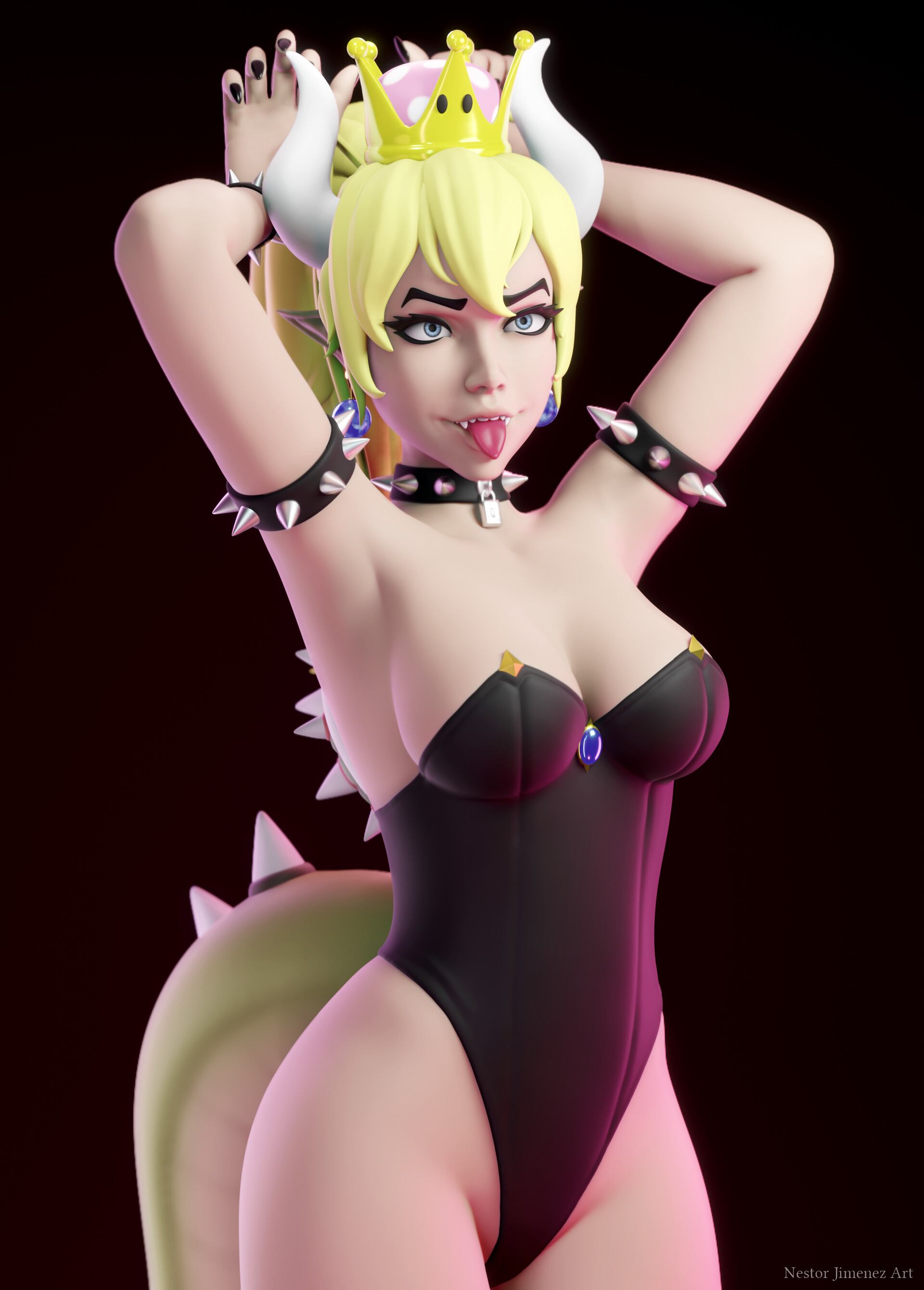 Artstation Bowsette 