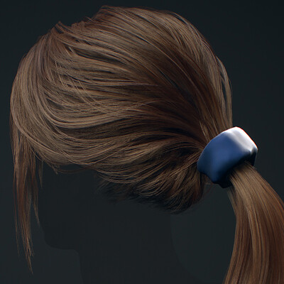 ArtStation - Real-time Hair Cards Physics - Last of us Ellie - UE5