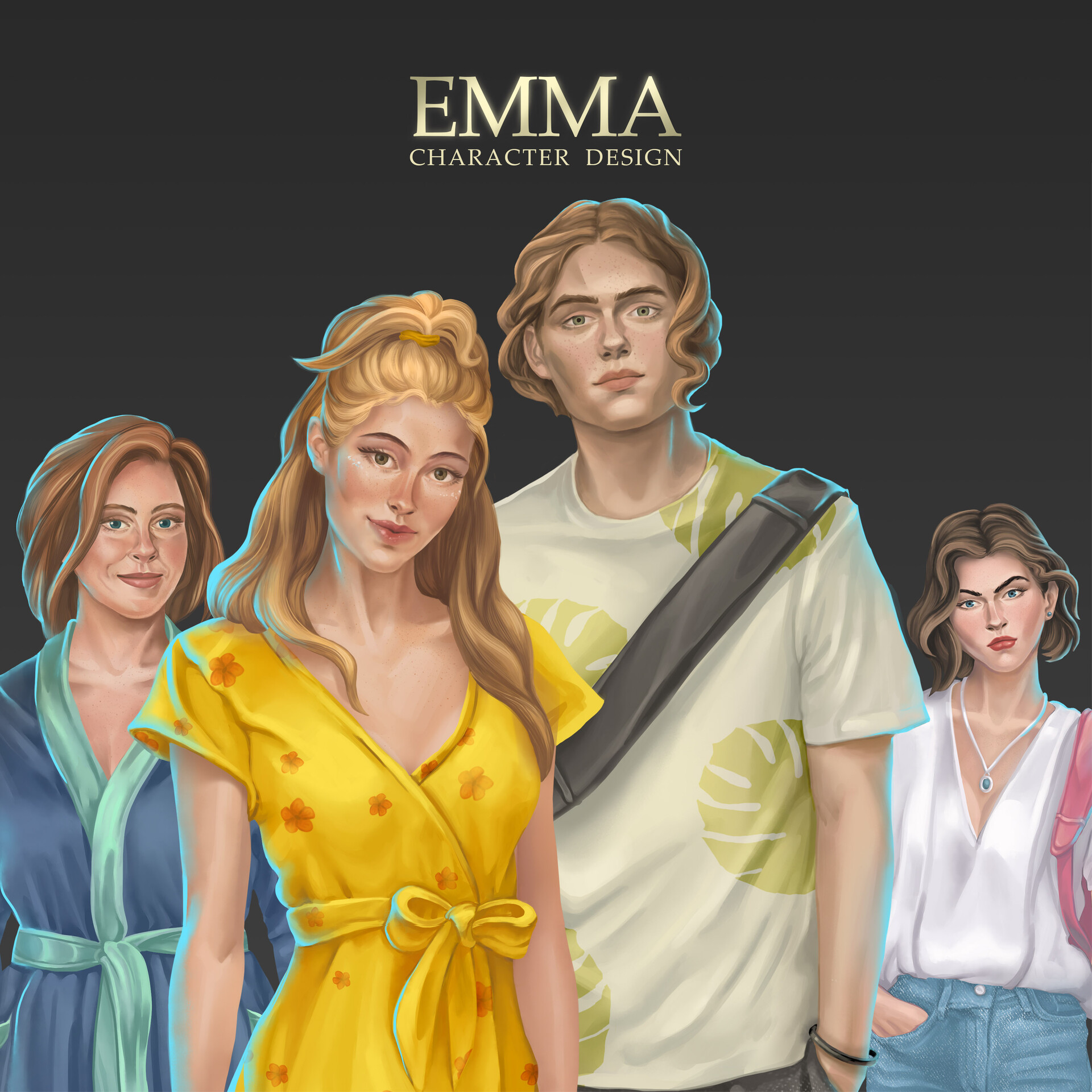 ArtStation EMMA character design