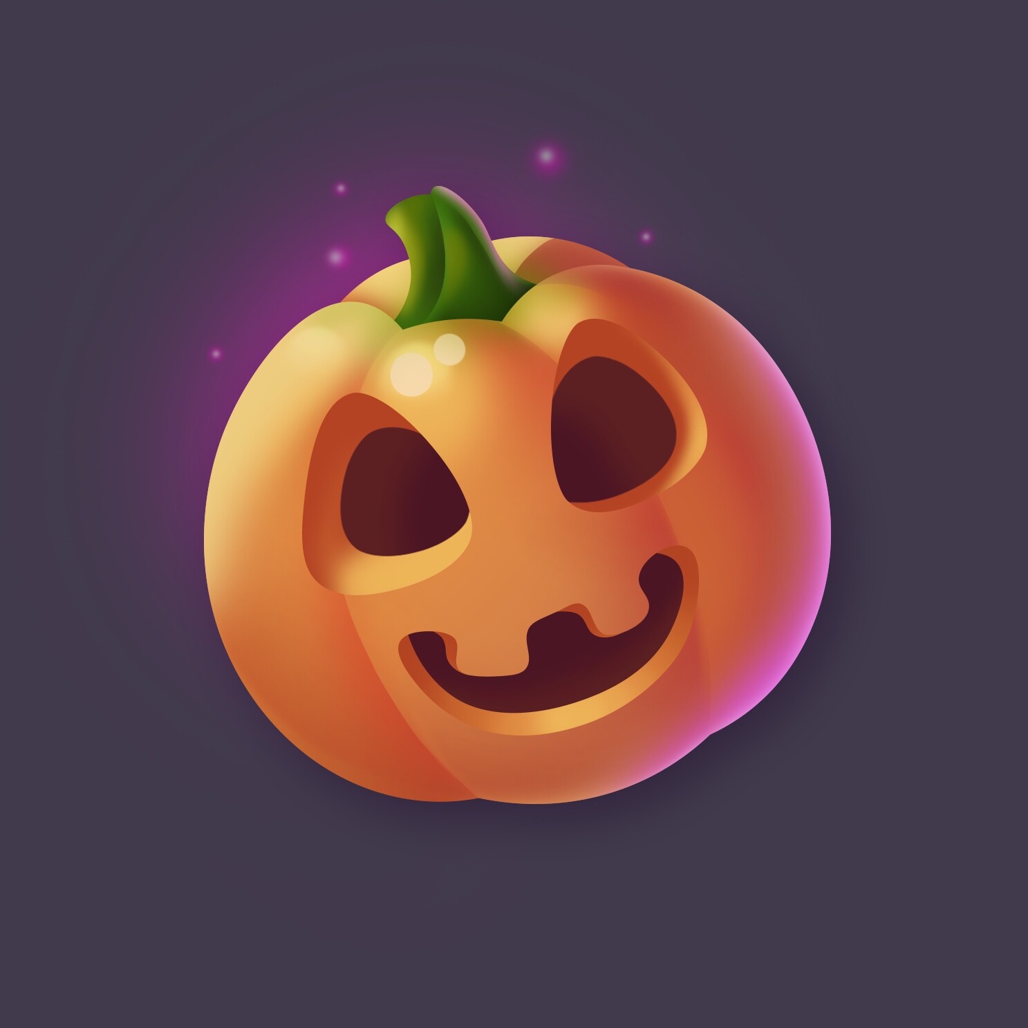 ArtStation - Halloween pumpkin