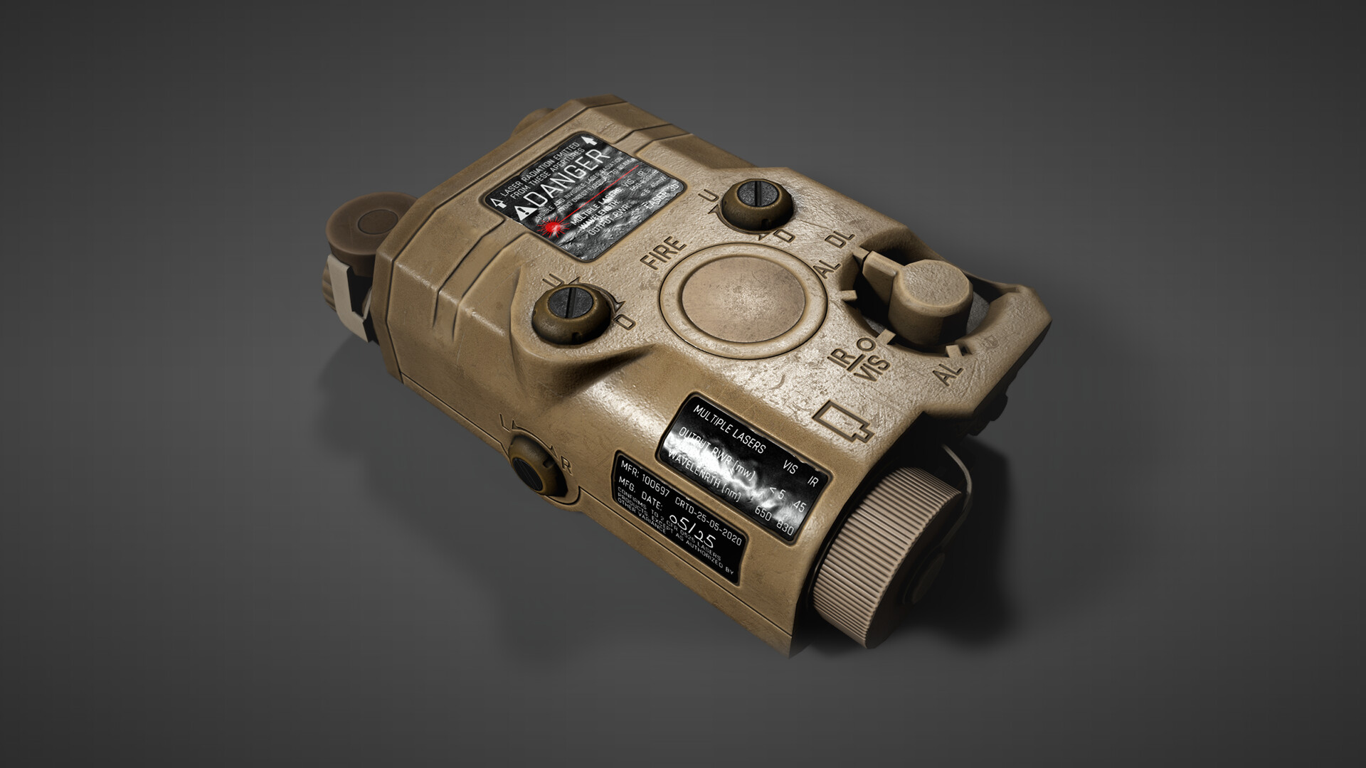 ArtStation - AN/PEQ-15 Laser complex