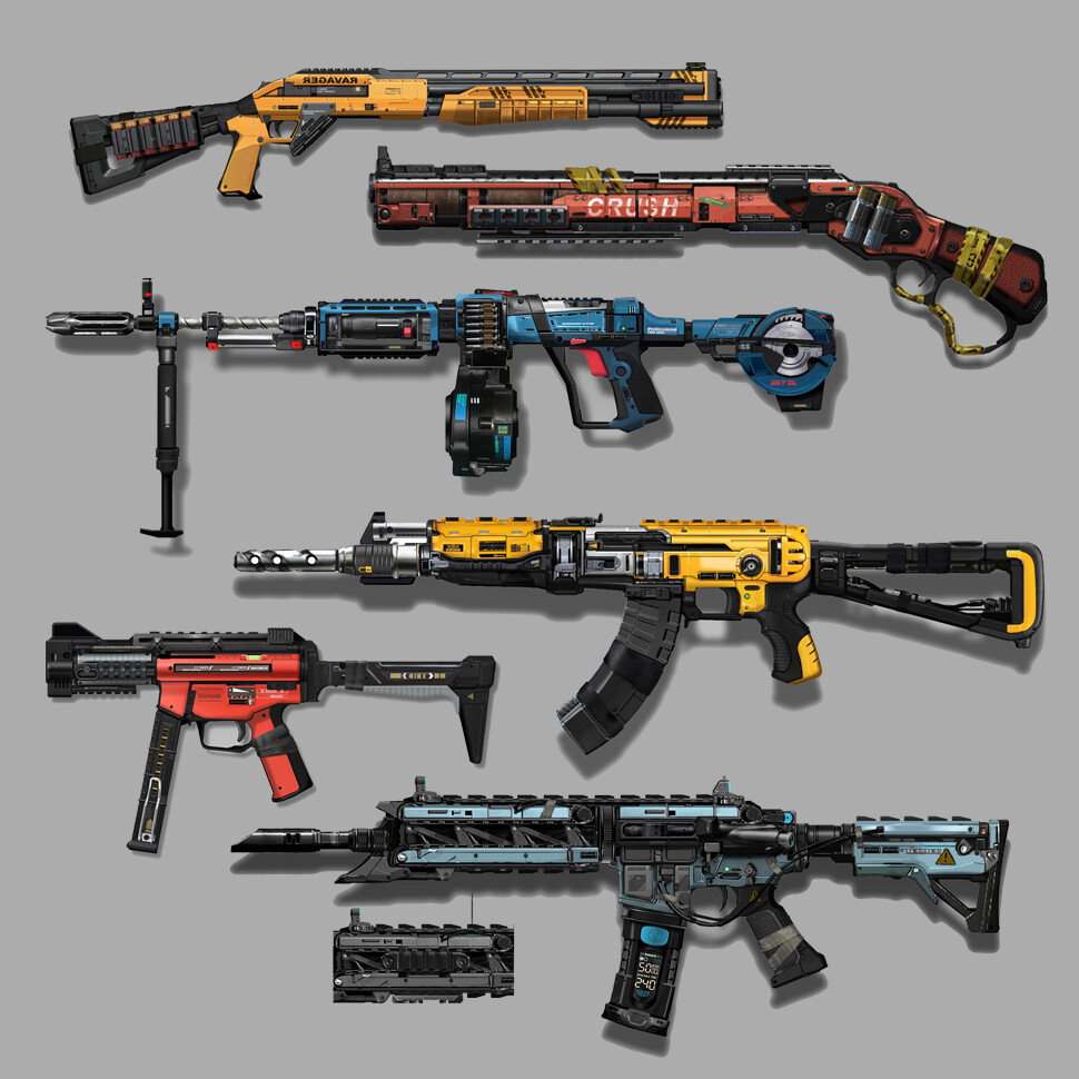 ArtStation - tool-weapons