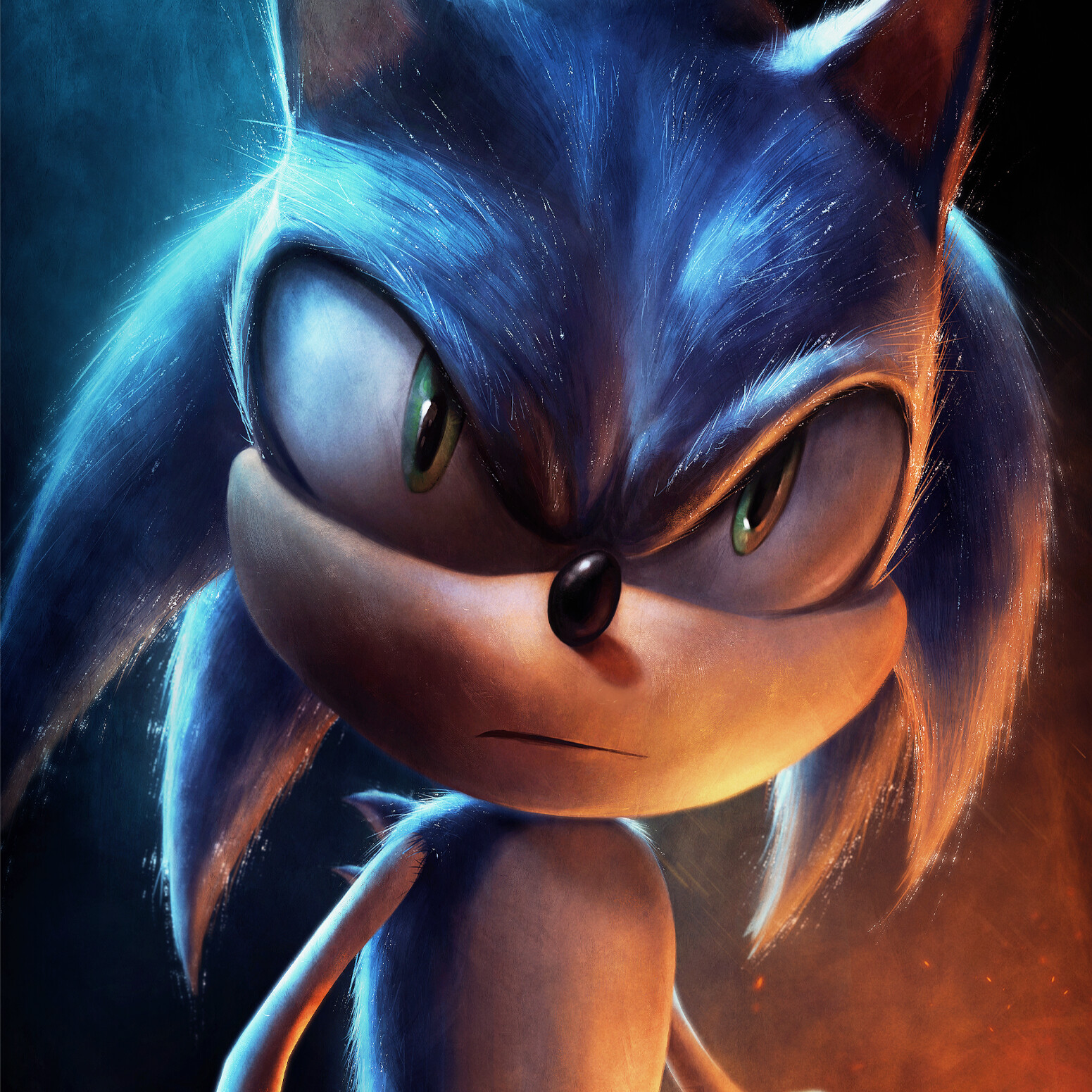 Фото соника на аву Josh Summana - Sonic