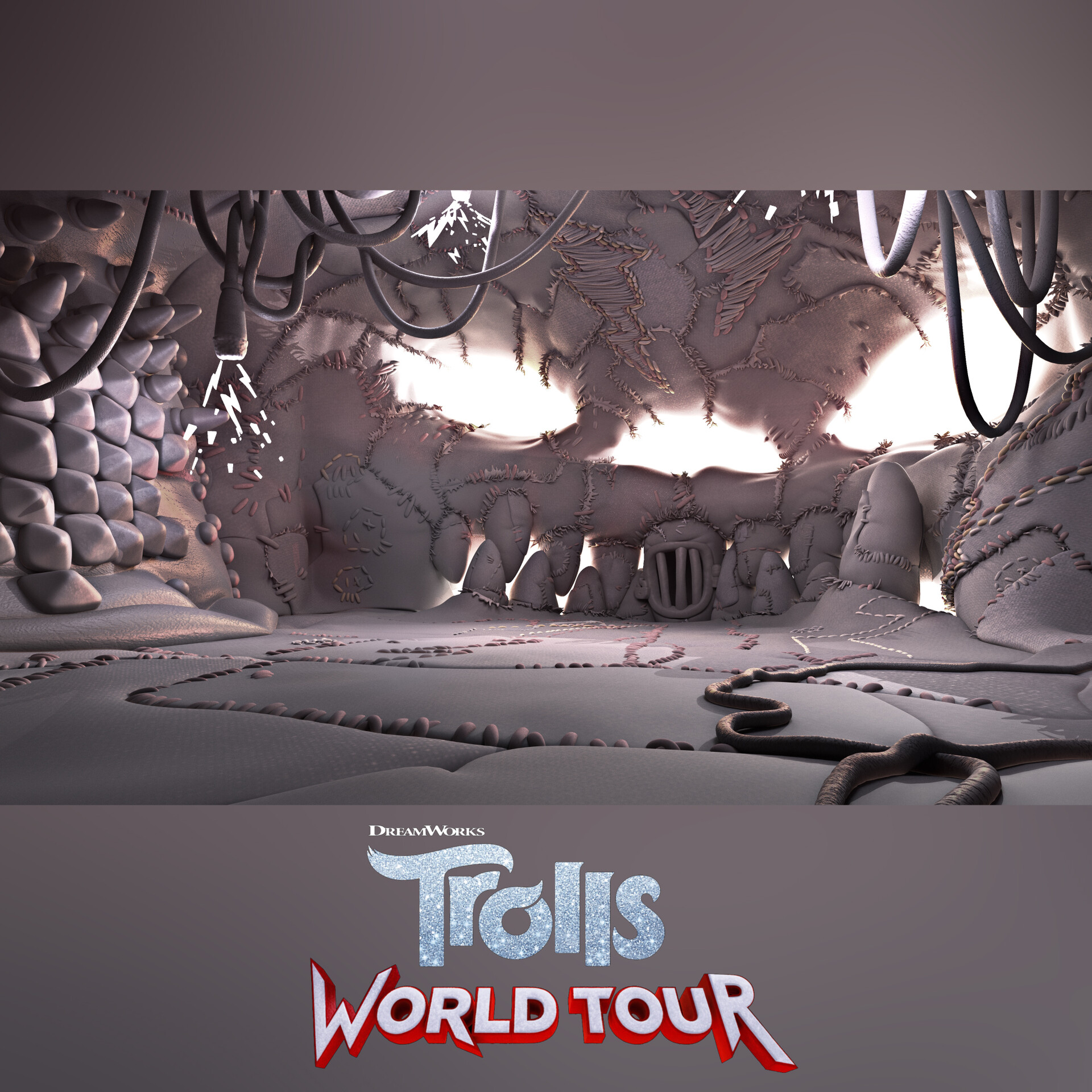 Trolls World Tour (Hard Rock Environment) - ArtStation