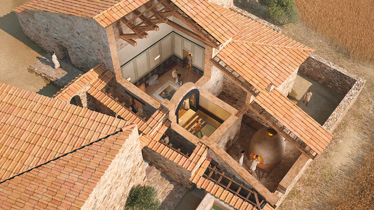 Roman villa of Can Terrers, La Garriga (Barcelona), 2nd century C.E.