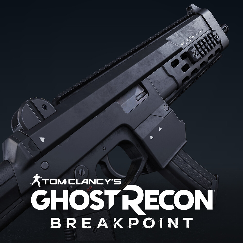 ArtStation Ghost Recon Breakpoint Echelon SMG