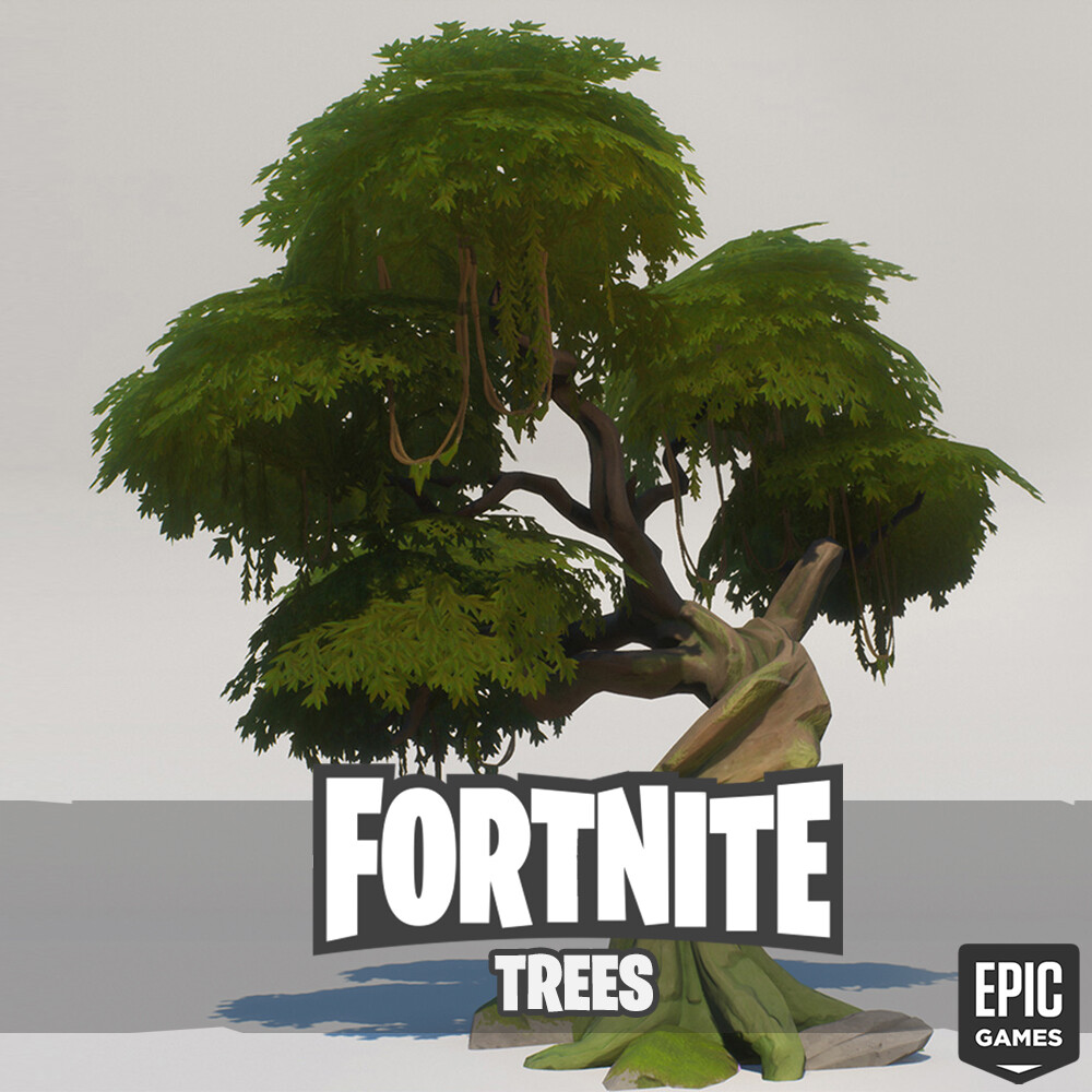 ArtStation Fortnite Trees