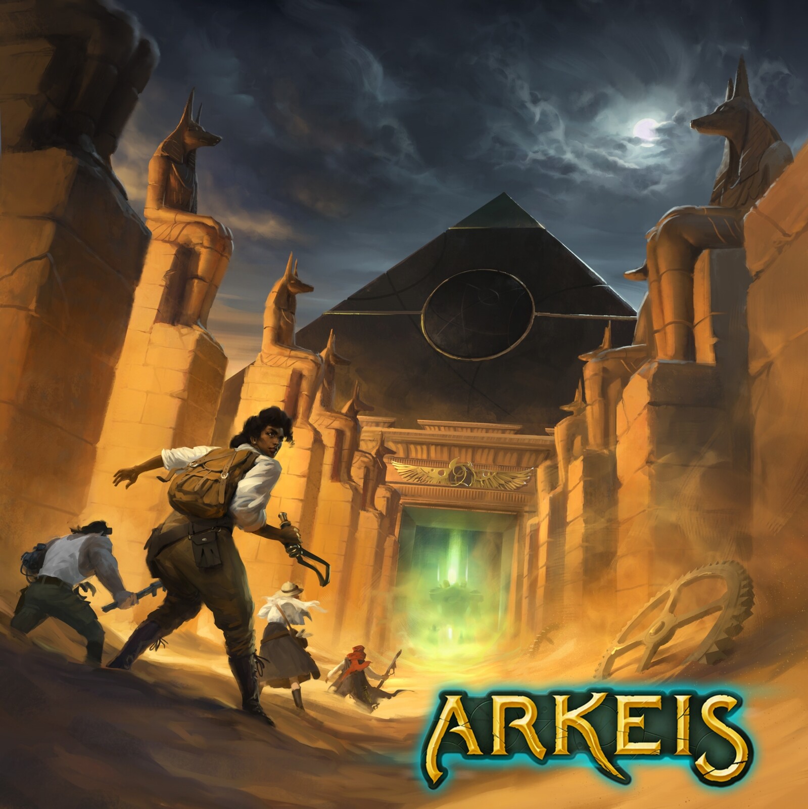 Arkeis : The Entrance of the Pyramid