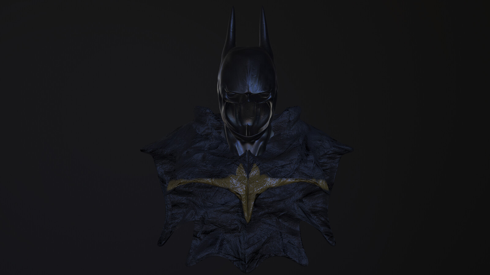 3D Batman Cape & Cowl