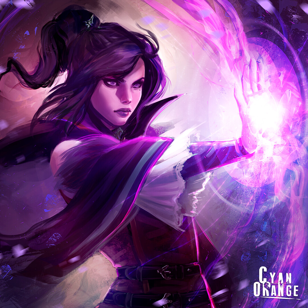 ArtStation - Violet Flames