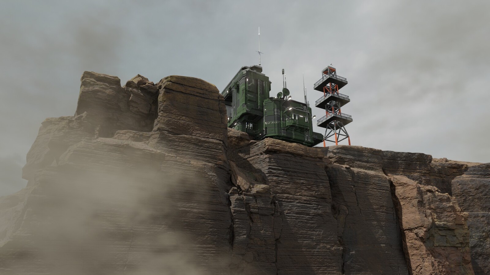 Sci Fi Radar Station