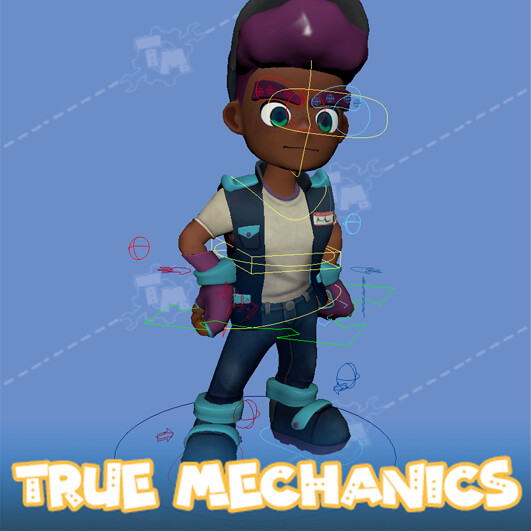True Mechanics Main Character - Rig
