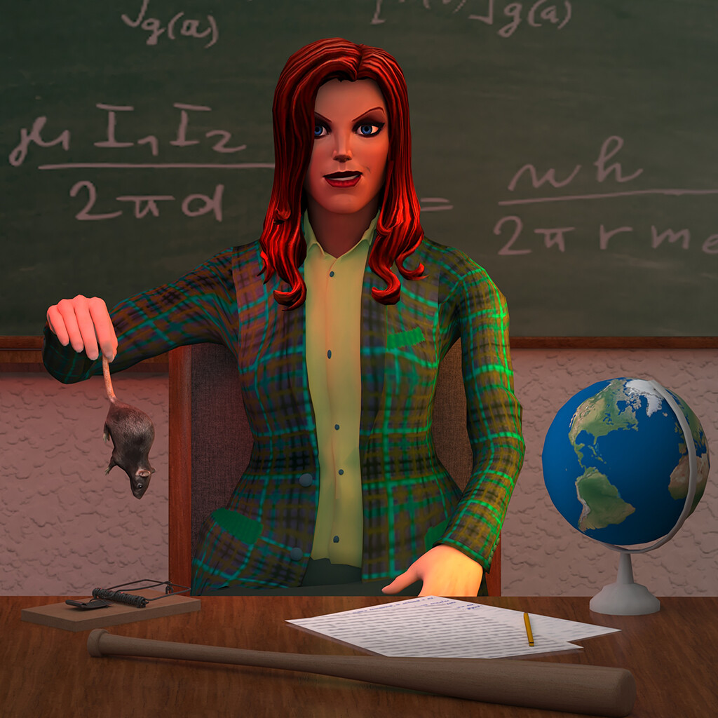 ArtStation - Screens Of Scary Teacher Part 3