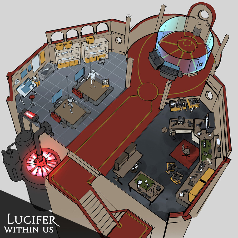 ArtStation - LWU - Level Designs